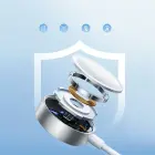 Joyroom S-IW007 3-in-1 cable USB-A magnetic charger - Lightning 1.2m - white Photo 13