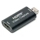 Fusion video signāla pārveidotājs no HDMI uz USB (attēlu uzņemšana) melns Foto 1