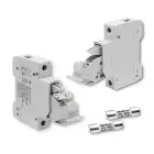 Qoltec Fuse base with diode + DC fuse| 1P|1000V |30A |10x38 |solar Фото 3