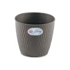 Flowerpot Liberty Ø16x15cm grey Photo 1
