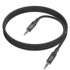 Cable AUX Jack 3,5 mm to Jack 3,5 mm Hoco 1,2 m UPA27 black Photo 3