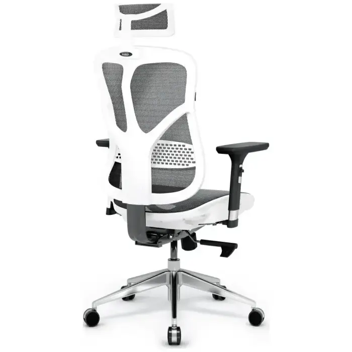 Ergonomic chair Diablo Chairs V-Basic white-gray Фото 3