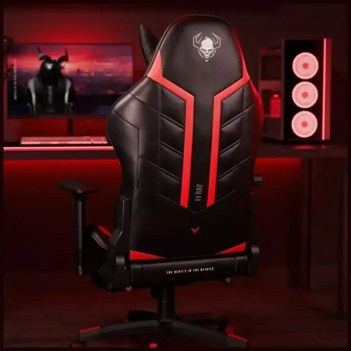 DIABLO X-RAY >normal< chair black-red Фото 13