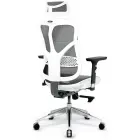 Ergonomic chair Diablo Chairs V-Basic white-gray Фото 3