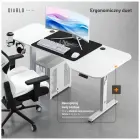 Desk with height adjustment Diablo Chairs X-TENSIO 1600 white Photo 11