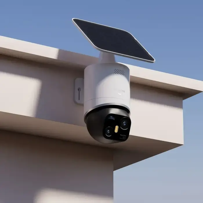 Kamera zewnętrzna Dreame Navo Elite 1 Outcam 360° z panelem solarnym - biała Foto 6