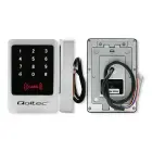 Qoltec Code lock MIMAS with RFID reader Code | Card | key fob | Doorbell button | IP68 | EM Фото 7
