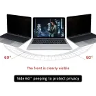 Qoltec Privacy filter 14" | 16:9 | Eye protection | Panoramic Foto 7
