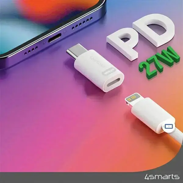 4smarts Adapter USB-C/Lightning 27W 2szt540711 Foto 4