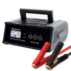 Qoltec Intelligent microprocessor charger 12V 24V 25A | Rectifier with repair function for AGM GEL SLA battery | LCD Фото 1