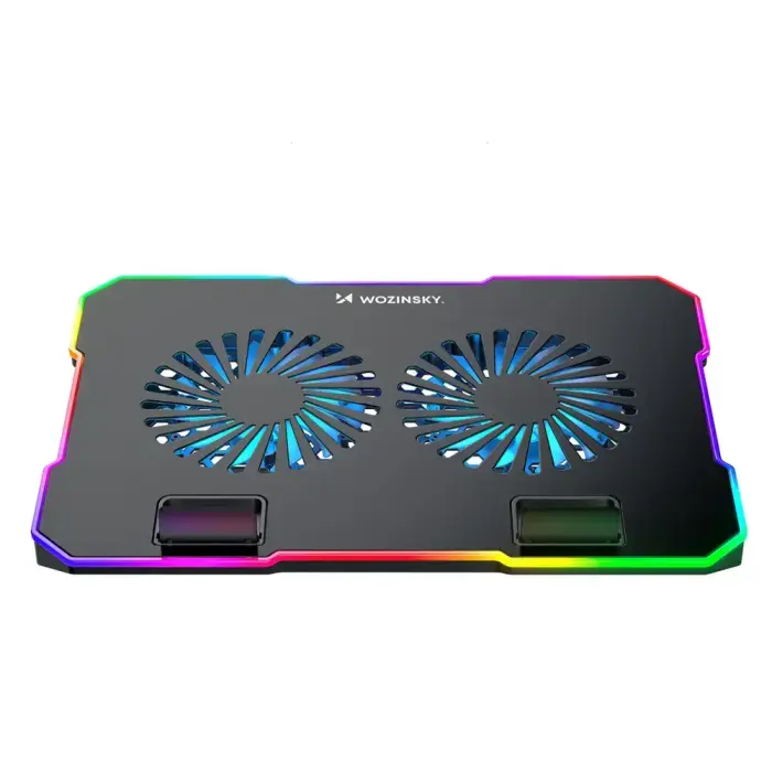 Wozinsky WDCX-A26 NitroCool RGB Gaming Laptop Cooling Pad - Black Photo 2