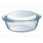 Стеклянная емкость с крышкой 2,1 л Pyrex Essentials Ø19 см Фото 1