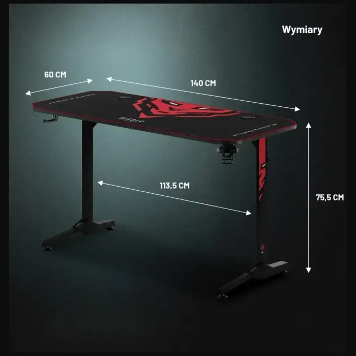 Gaming desk Diablo Chairs X-Mate 1400 Foto 13