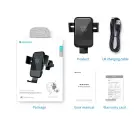 Rock Magnetic gravity car holder EDZ-03 induction to air vent black Photo 8