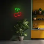 Neon LED Light CHERRY green red NNE23 Neolia Фото 7