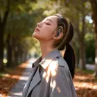 Dudao U17Z Bluetooth 5.3 OWS Headphones with Ear Hooks - Black Photo 8