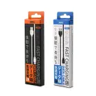 Remax Suji RC-134i datu pārraides un uzlādes vads | USB-A uz Lightning | 10W | 1m | melns Foto 7