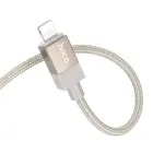 Cable AUX Jack 3,5 mm (male) to Lightning (male) Hoco 1 m UPA32A gold Photo 2