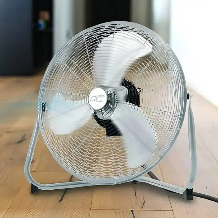LTC Industrial Floor Fan 20" silver Foto 2