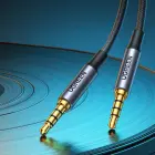 UGREEN AV183 Mini jack cable 3.5mm, AUX, 3m (black) Photo 15