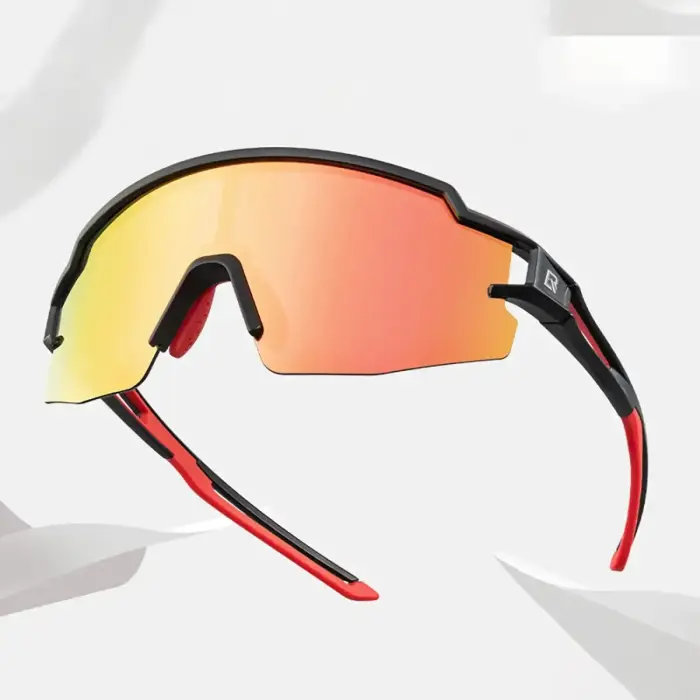 Rockbros Kids Cycling Glasses, Polarized, UV Protection, Black Foto 4