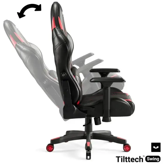 DIABLO X-RAY >normal< chair black-red Фото 10