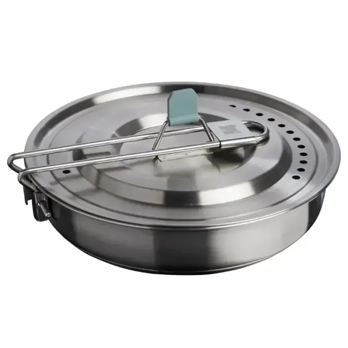 Camping cooking set Wildfare Core Fry Pan Cookset 0.94L blue-gray/dark gray Photo 2