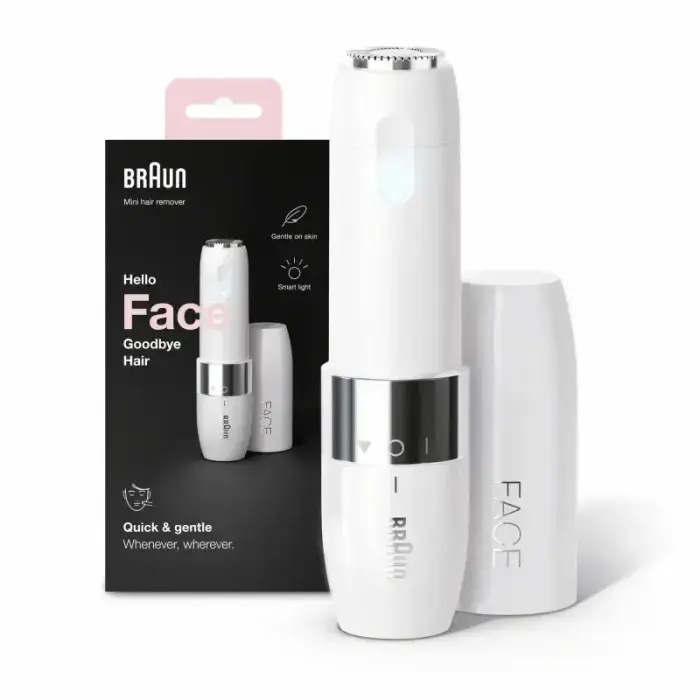 Braun Mini Matu Noņemšanas Līdzeklis FS1000 balts (313908) Foto 5