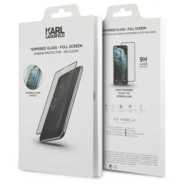 Karl Lagerfeld szkło hartowane KLSPP12LTR iPhone 12 Pro Max 6,7" Magic Logo Foto 3