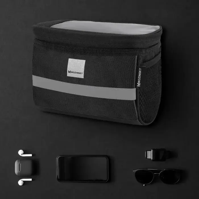 Wozinsky Bike Handlebar Bag with Phone Case 2L Black (WBB12BK) Foto 7