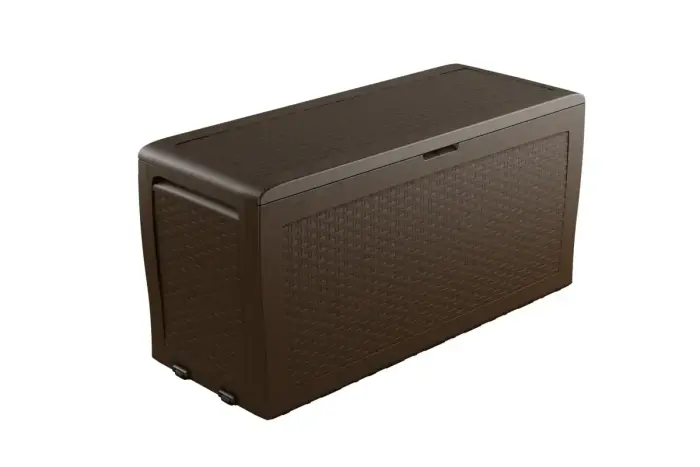 Uzglabāšanas kaste Samoa Rattan Box 270L brūna Foto 2