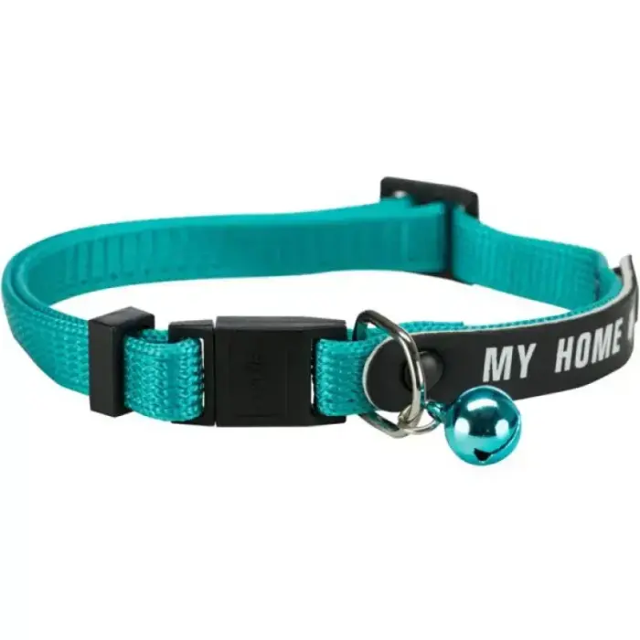 Kakla siksna kaķiem - Trixie Cat collar with address tag, nylon, 1 gab Foto 2