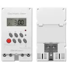 Qoltec Electronic timer PC0629 for DIN rail | LCD Foto 9