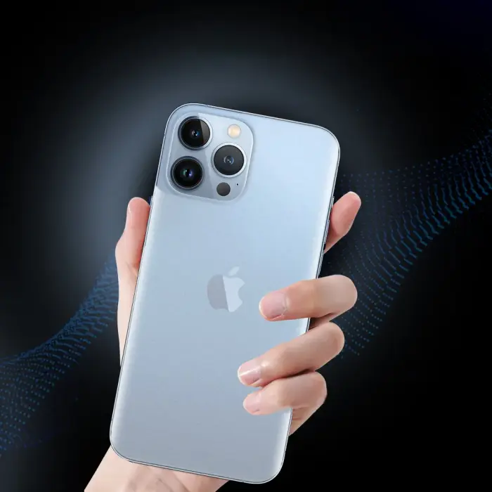 Bestsuit 6in1 set for iPhone 13 mini case | tempered glass flexi | back housing protector film | camera lens tempered glass | cloths | aplicator (D30 Buffer) Фото 3