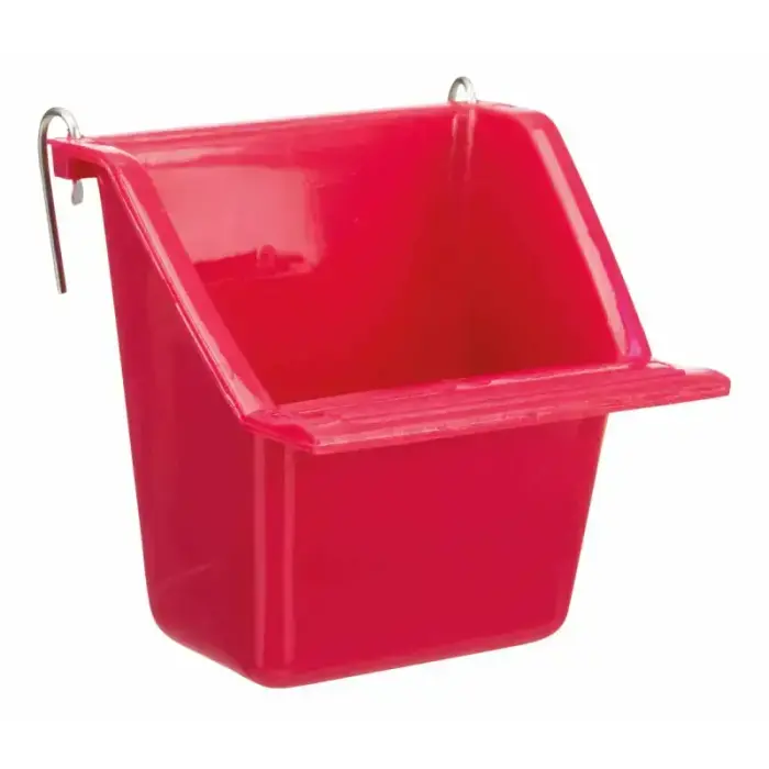 Barotava : Trixie Hanging Bowl with Wire Holder, Plastic 80ml/6cm Photo 5
