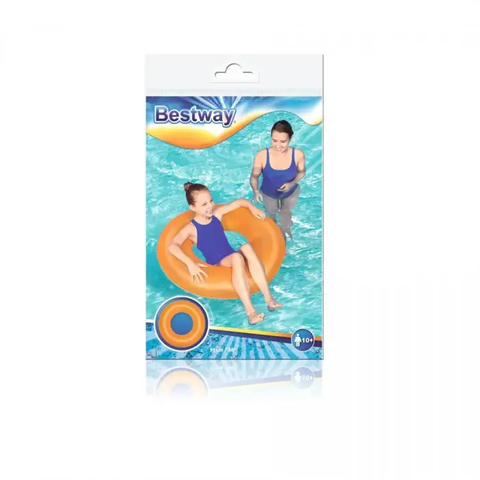 Swimming wheel Orange Neon 91 cm BESTWAY Photo 6
