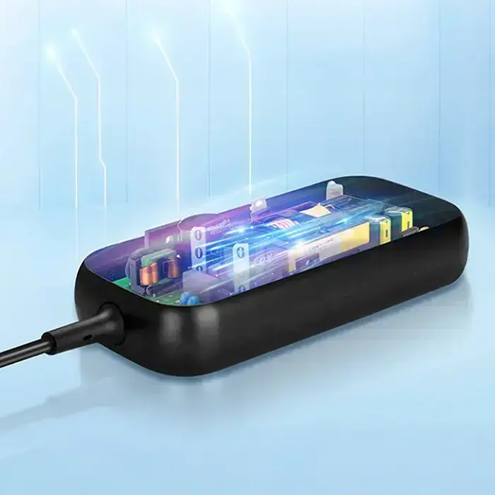 Qoltec Fast Charger for e-bike, electric scooter 36V | 42V | 2A | 5.5*2.1 | water resistant + power cable Foto 10