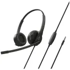 Creative HS-230 Wired Headphones with USB Microphone Black Photo 1