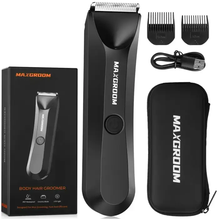 MAXGROOM RFCD-9087 multifunctional trimmer with LED light - black Foto 4