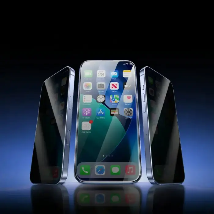 Rock Tempered glass Privacy Full-coverage Anti-static for Iphone 17 Pro Max Foto 2
