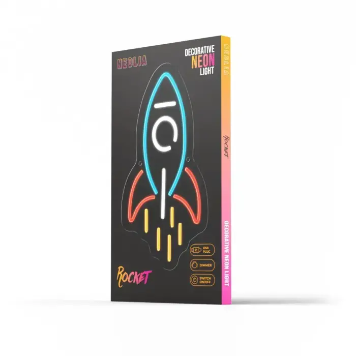 Neon PLEXI LED ROCKET multicolor NNE18 Neolia Фото 10