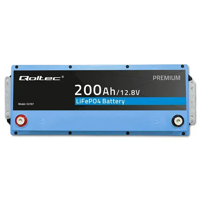 Qoltec LiFePO4 lithium iron phosphate battery | 12.8V | 200Ah | 2560Wh | BMS Foto 8