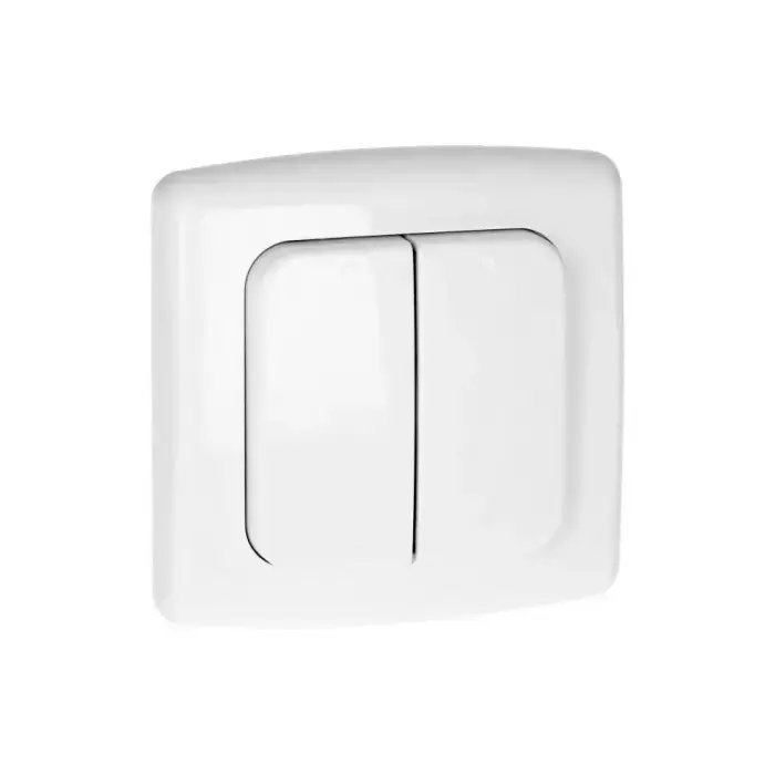 Switch with 2 channels and radio transmitter, used for wireless control of flush-mounted switches and sockets (OR-SH-1751) Photo 3
