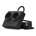 Orico PDC25 25W 6in1 Power Strip 2x AC + 2x USB-A + 2x USB-C - Black Фото 1