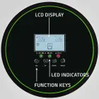 Qoltec Hybrid Solar Inverter Off-Grid 11000W | 160A | 48V| MPPT | BMS | AGM GEL LiFePO4 | Sinus | Wi-Fi option | Power factor 1.0  Фото 7