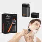 MAXGROOM M-5580 2-in-1 Electric Shaver - Black Foto 2