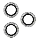 Tempered Glass HARD DIAMOND for camera (LENS) for Iphone 13 Pro/13 Pro Max silver (lens 3 pieces) Foto 1