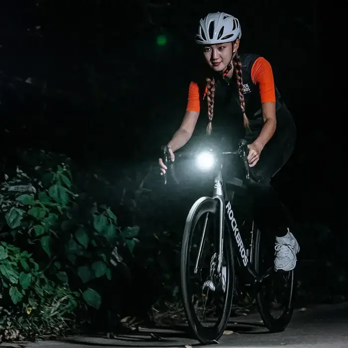 Rockbros RHL1500 front bicycle light 5000mAh 1500lm IPX6 - black Foto 11
