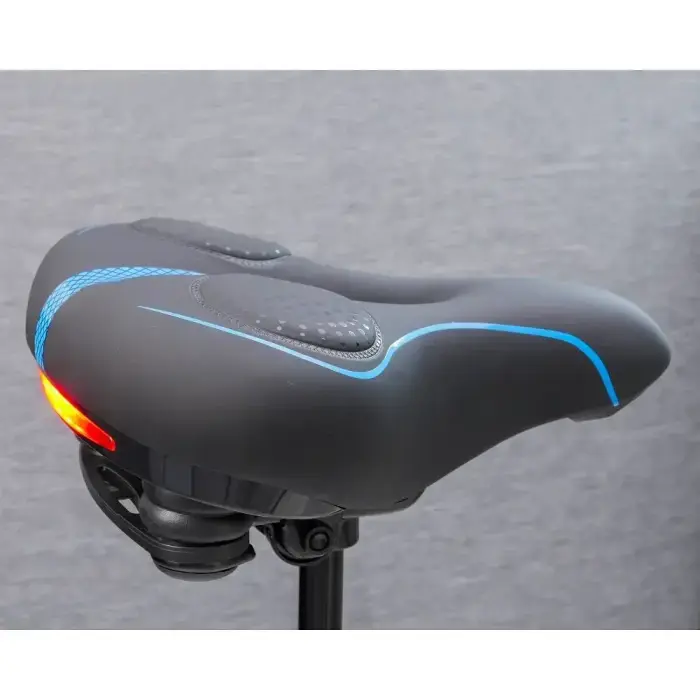 Bike saddle with built-in LED light FSBSD-232-1 black Foto 3