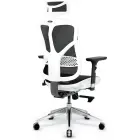 Ergonomic chair Diablo Chairs V-Basic white-black Foto 3